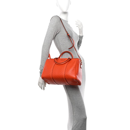 Gucci Microguccissima Medium Joy Boston Sun Orange 2 of 10