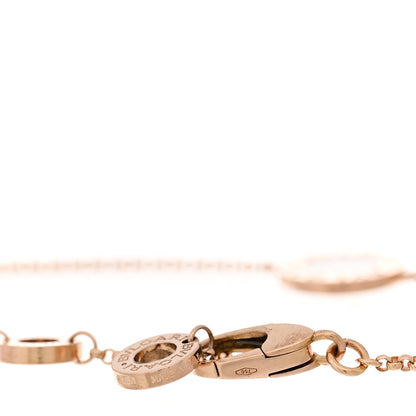 Bulgari 18K Rose Gold Mother of Pearl Bvlgari Bvlgari Engravable Bracelet SM 3 of 4