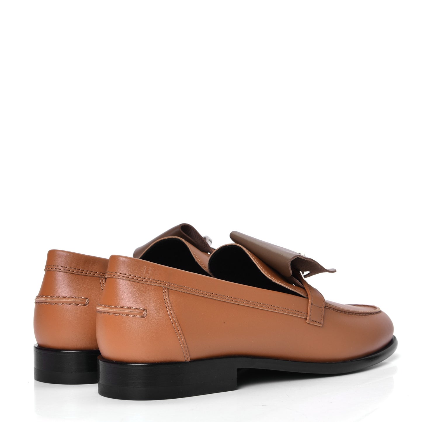 Calfskin Womens Destin Loafer 36 Naturel