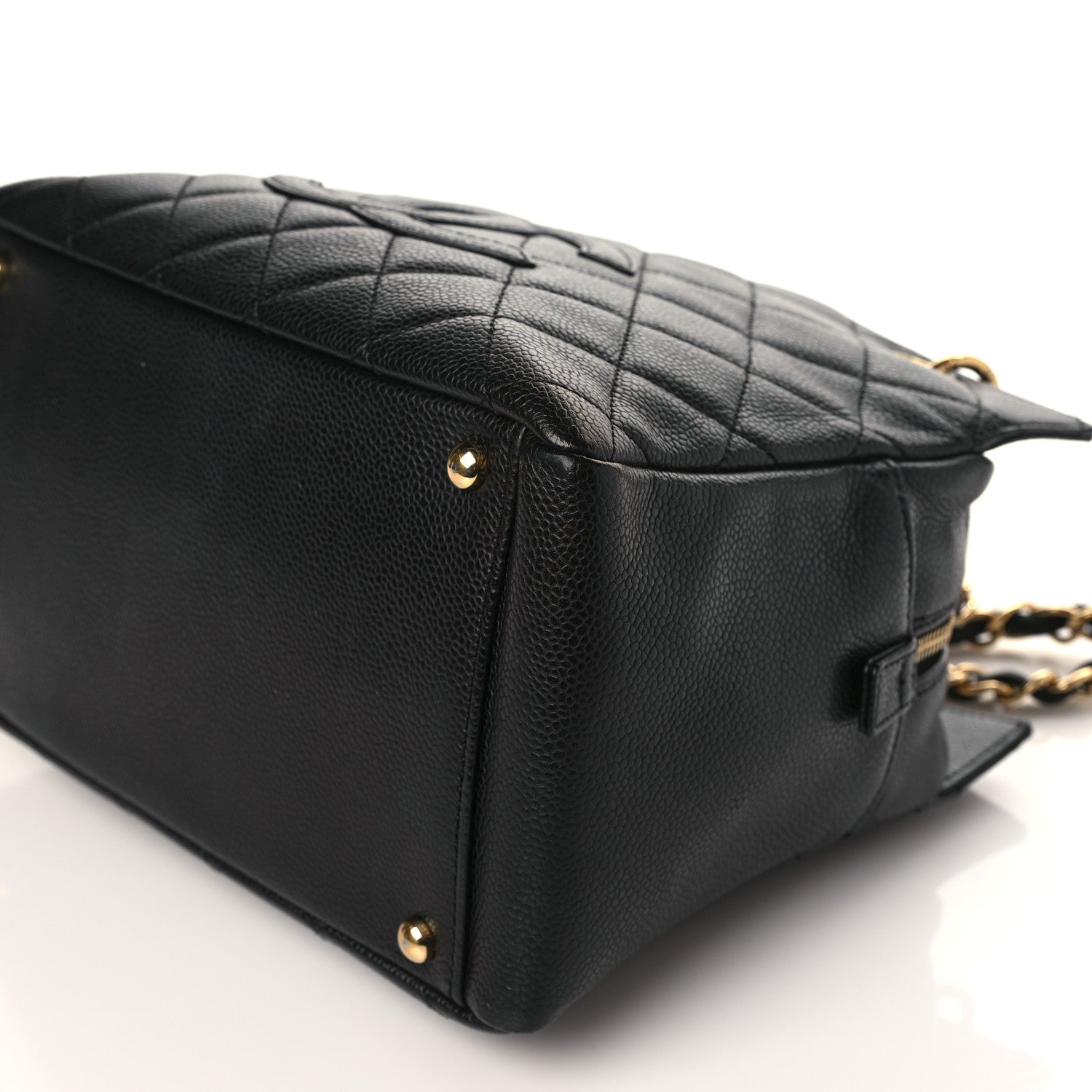 Chanel Caviar Quilted Petit Timeless Tote PTT Black 10 of 10