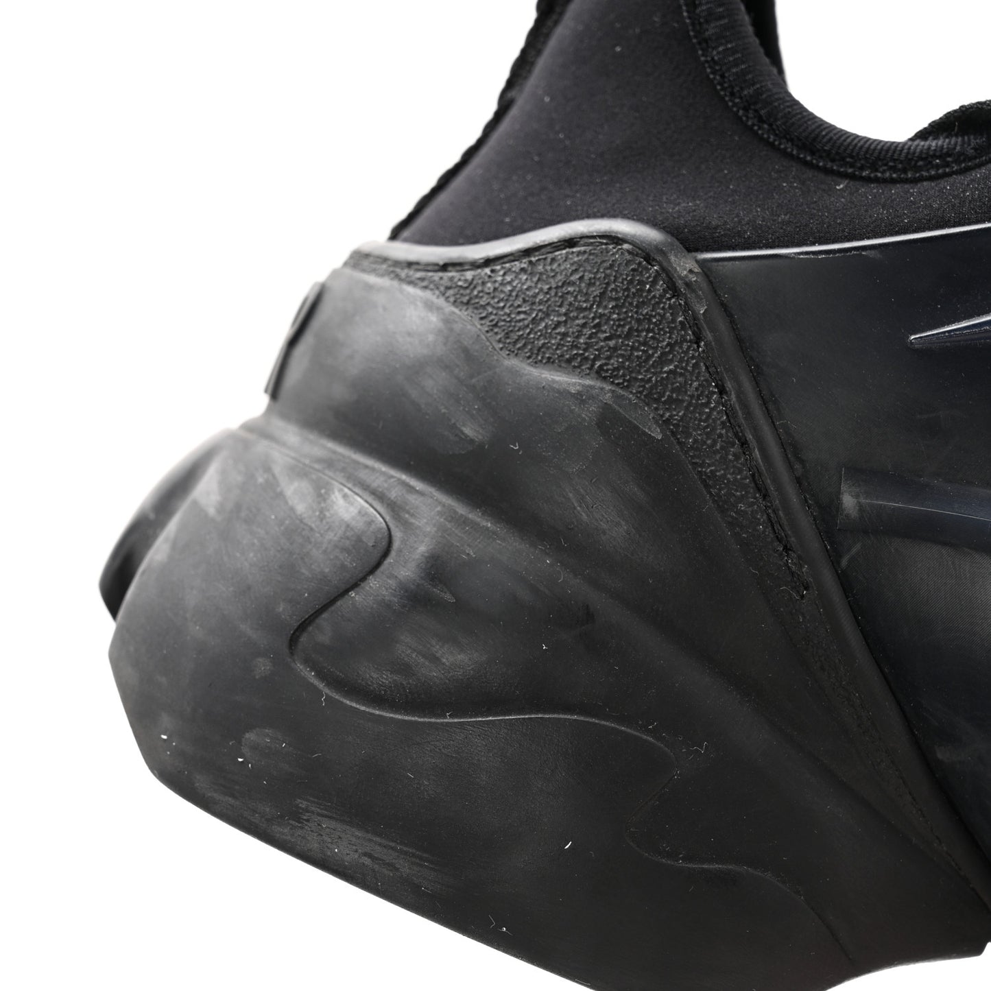 Neoprene Rubber Womens D-Connect Sneakers 36 Black