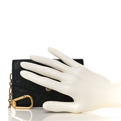 Louis Vuitton Empreinte Key Pouch Black 2 of 14