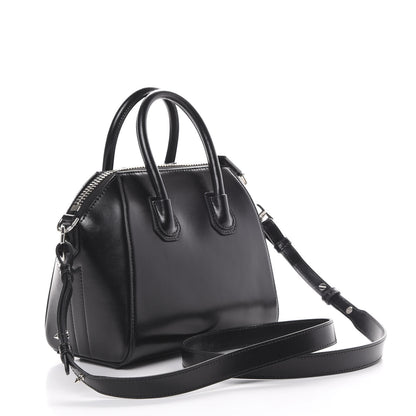 Givenchy Shiny Lord Calfskin Mini Antigona Black 2 of 9