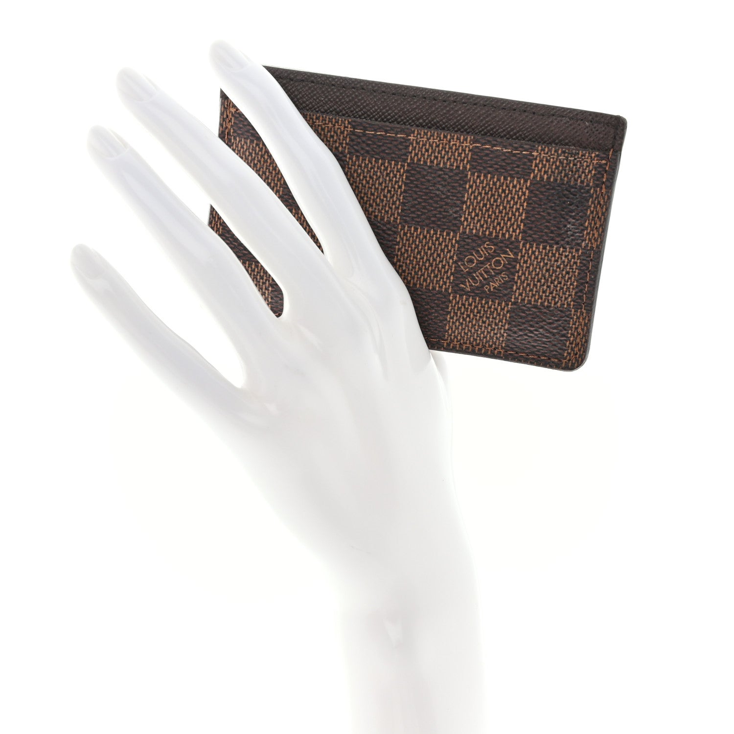 Louis Vuitton Damier Ebene Card Holder 2 of 10