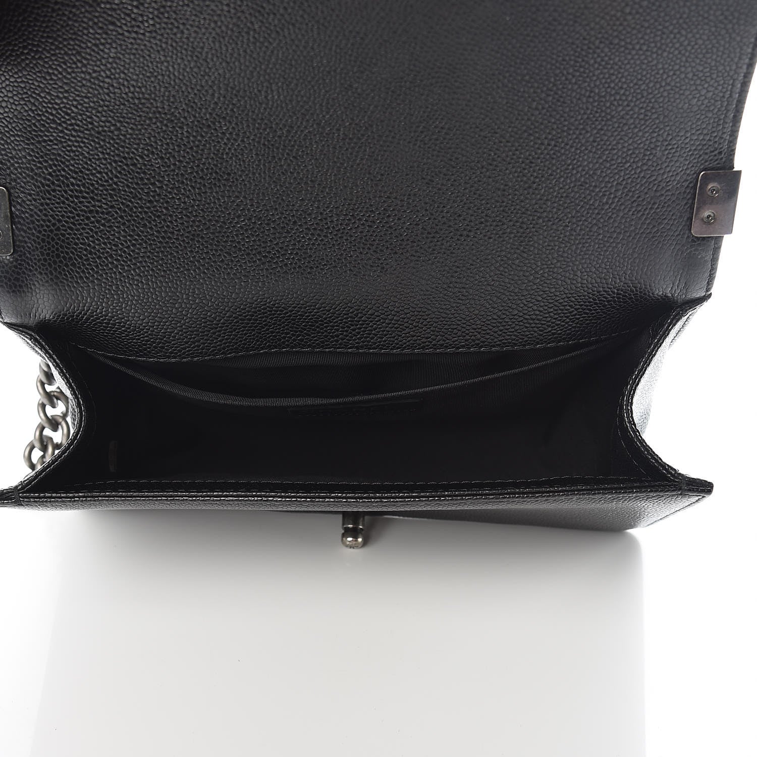 Chanel Caviar Quilted Medium Boy Flap Black 6 of 12