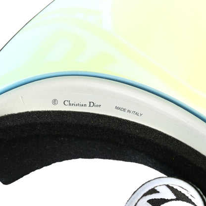 Christian Dior Mirrored DiorClub1 Sun Visor Blue 8 of 9
