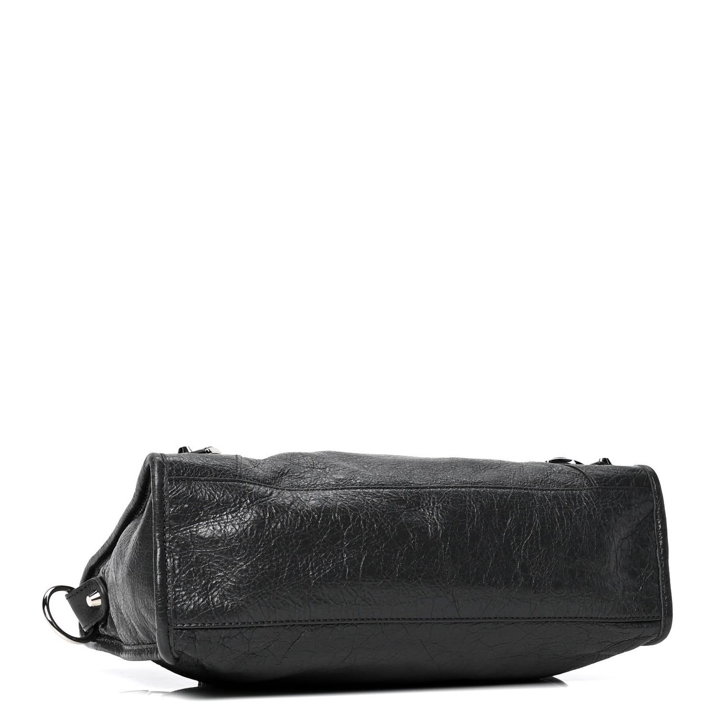 Agneau Classic Silver Hardware S City Gris Fossile