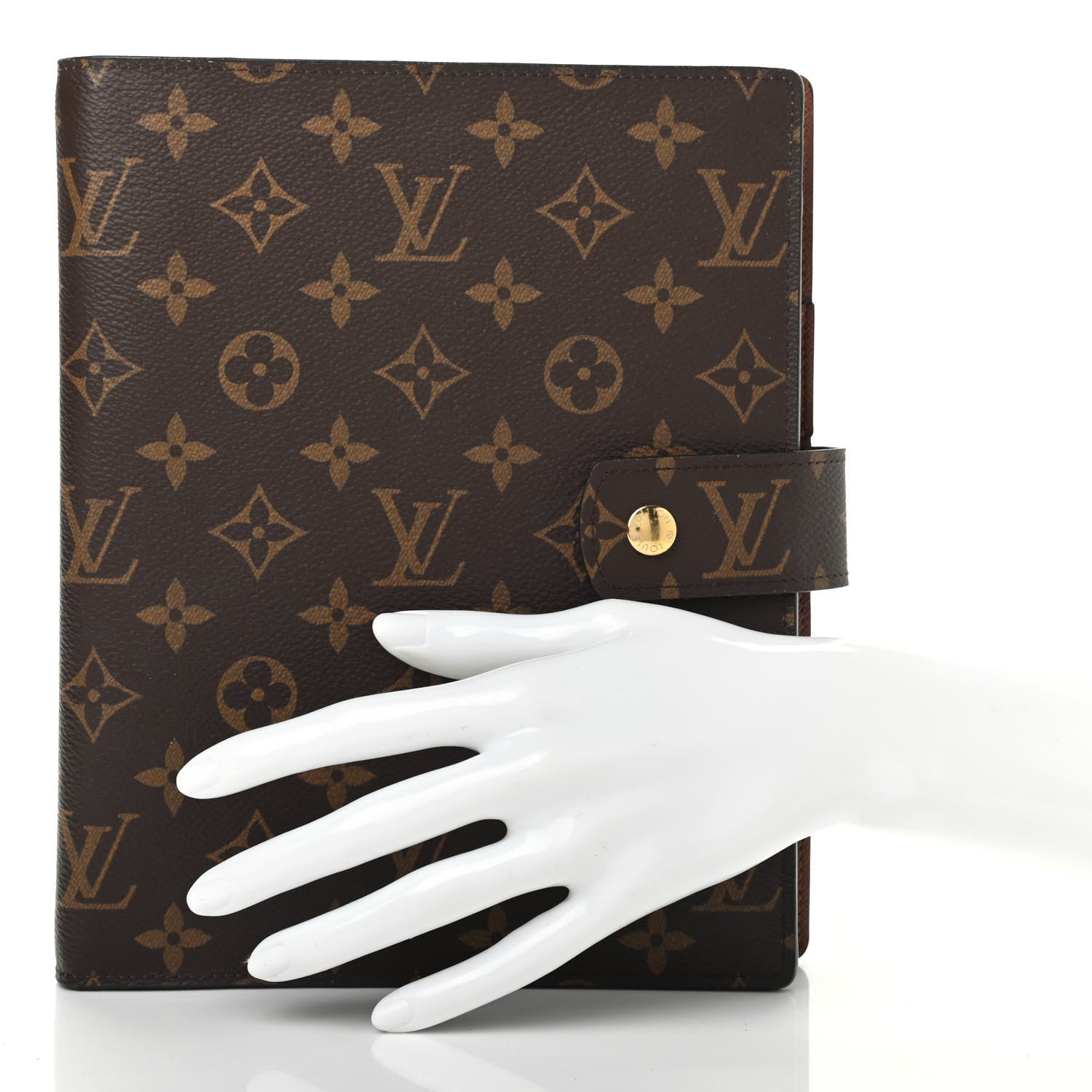 Louis Vuitton Monogram Large Ring Agenda Cover 2 of 6