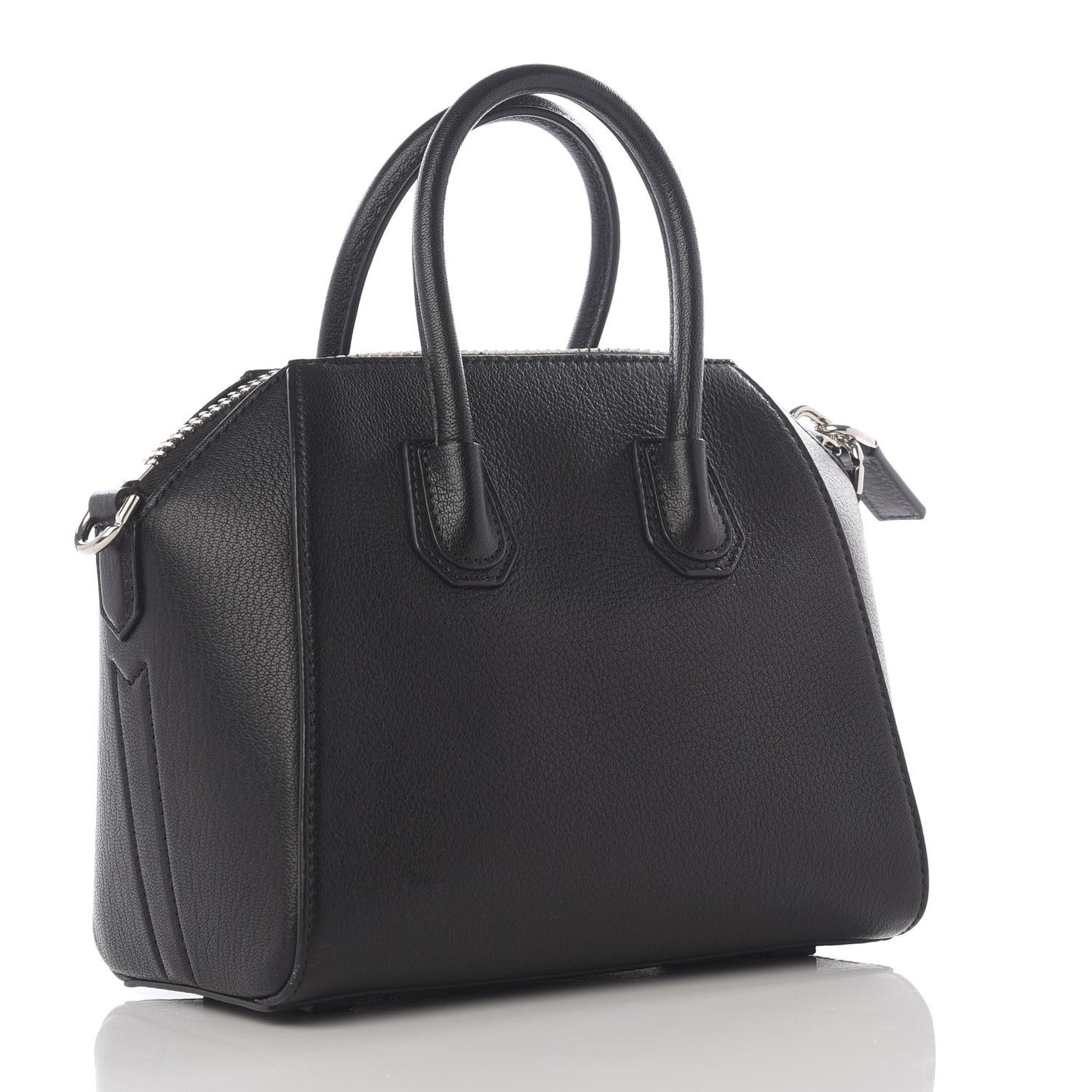 Sugar Goatskin Small Antigona Black