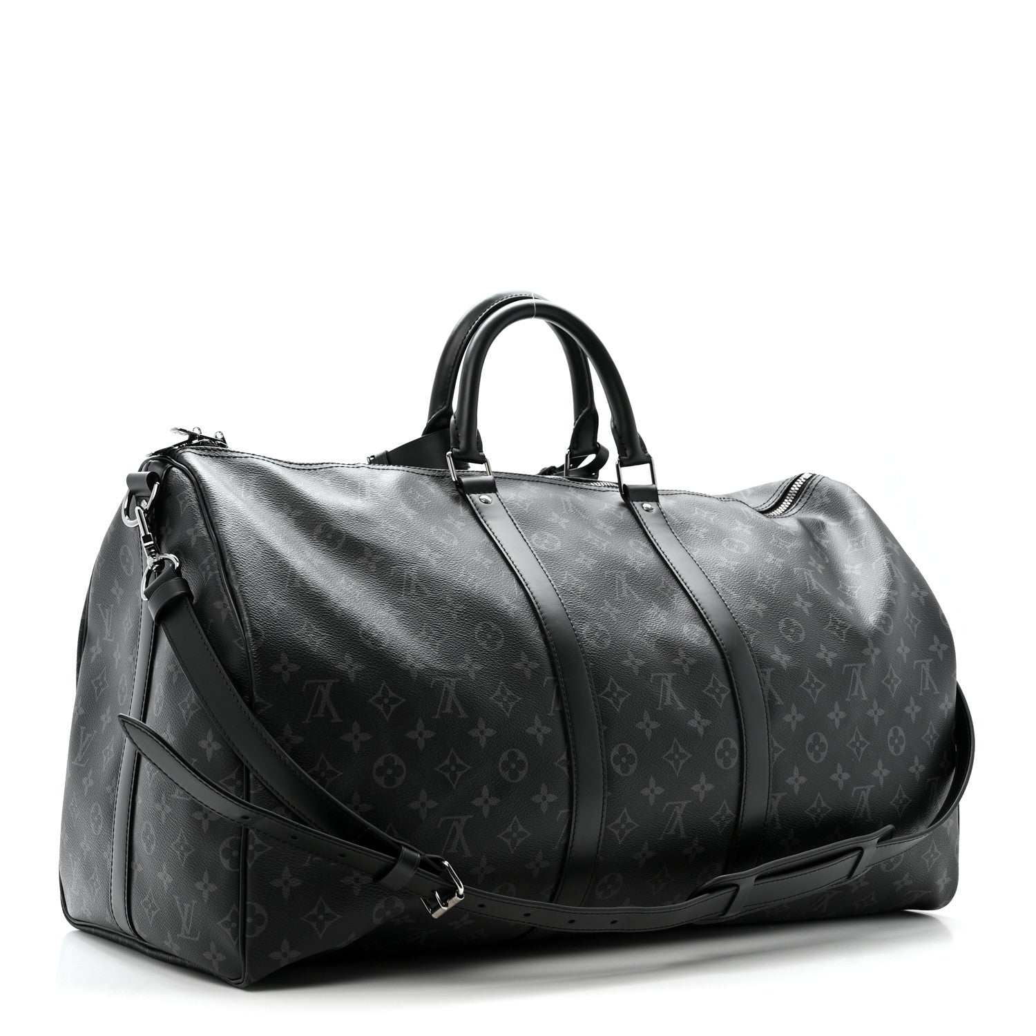 Louis Vuitton Monogram Eclipse Keepall Bandouliere 55 2 of 13