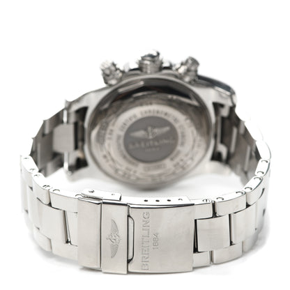 Breitling Stainless Steel 43mm Avenger II Chronograph Automatic Watch Volcano Black A13381 3 of 6