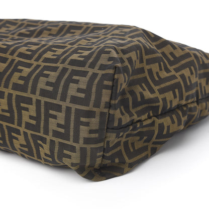 Fendi Zucca Medium Roll Tote Tobacco 8 of 9