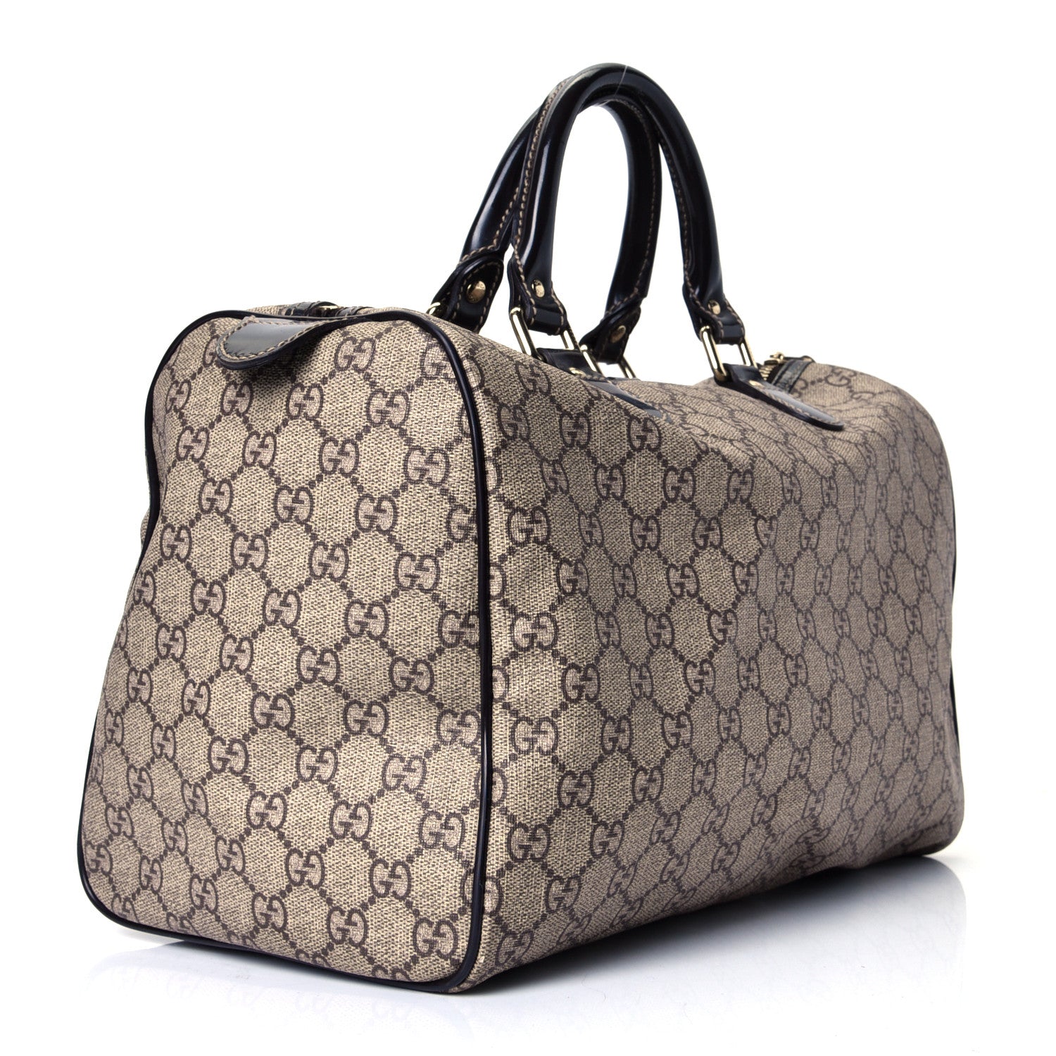 Gucci GG Plus Monogram Medium Tattoo Heart Joy Boston Brown 2 of 4