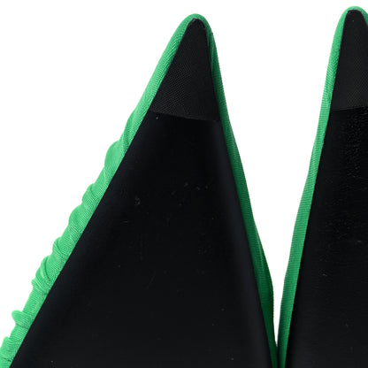 Balenciaga Technical Jersey Knife Pointed Pumps 40 Vert 8 of 9