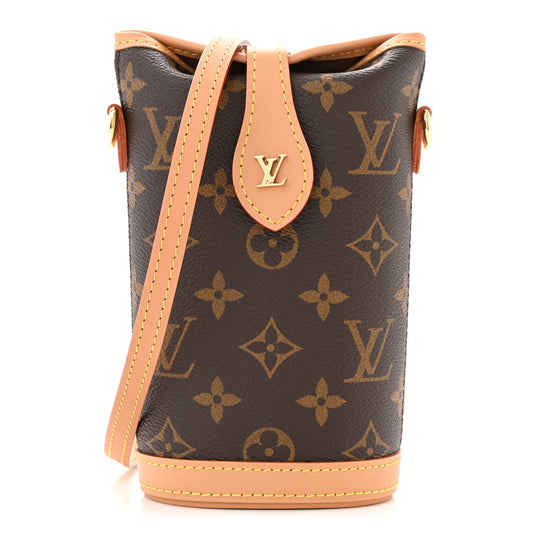 Monogram Fold Me Pouch