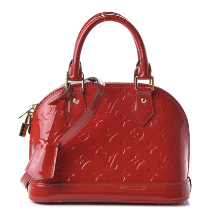 Louis Vuitton Vernis Alma BB Cherry 1 of 13