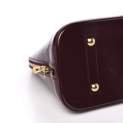 Louis Vuitton Vernis Alma PM Amarante 7 of 9