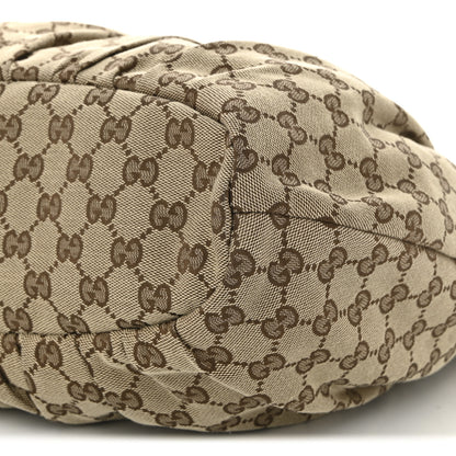 Gucci Monogram Studded Pelham Tote Dark Brown 10 of 11
