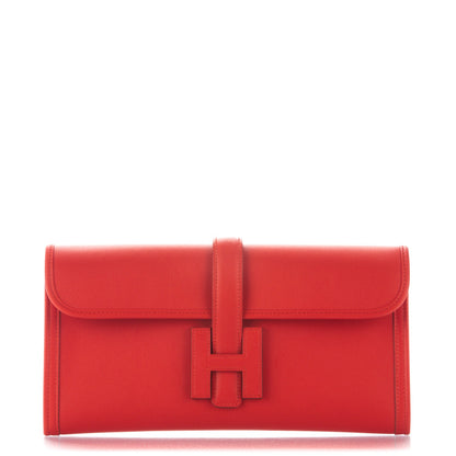 Hermes Swift Jige Elan 29 Clutch Rouge Tomate 1 of 7