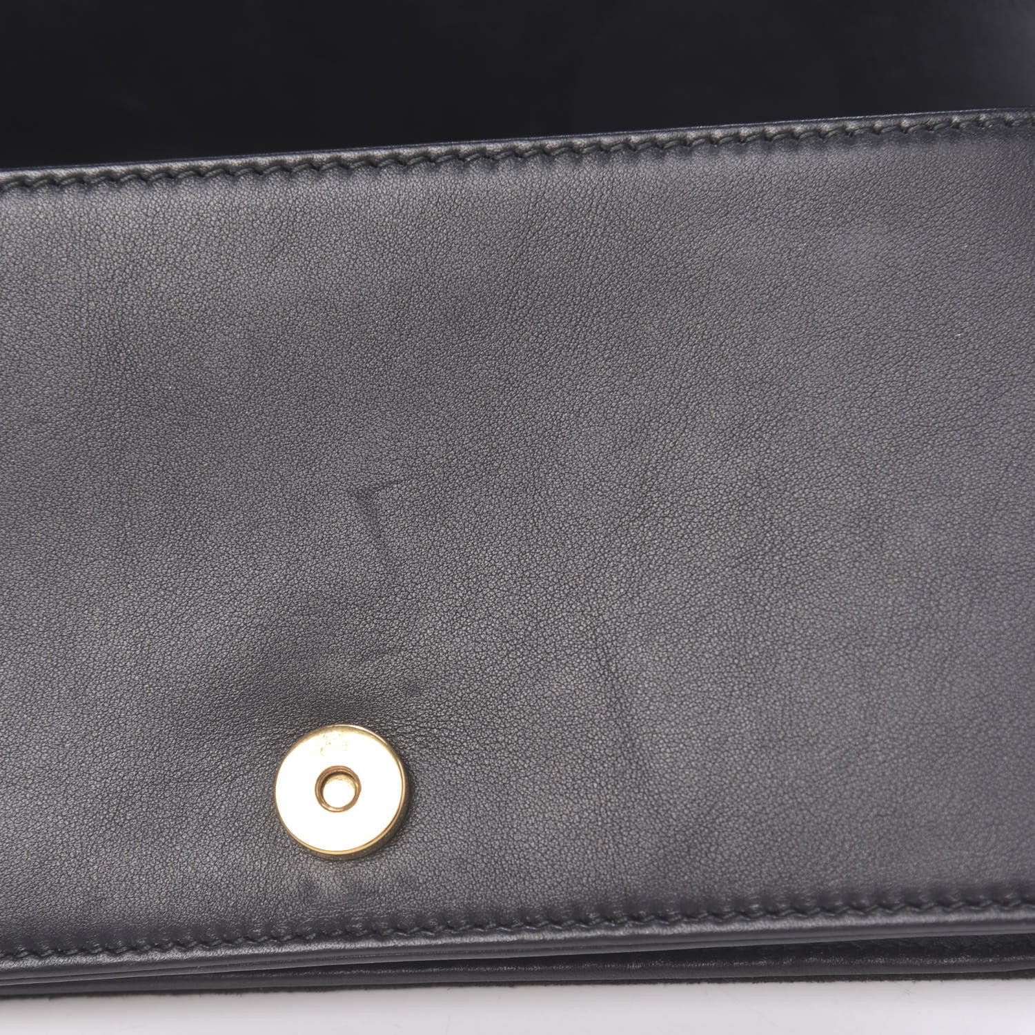 Christian Dior Sequin Suede Calfskin Logo Clutch Black Multicolor 12 of 12