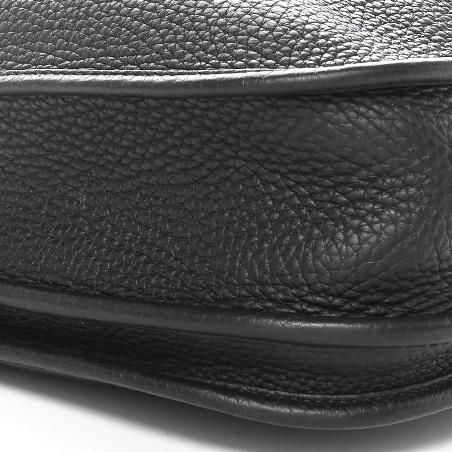 Hermes Taurillon Clemence EVELYNE III PM Black 8 of 11