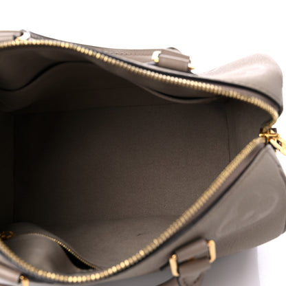 Louis Vuitton Empreinte Monogram Giant Speedy Bandouliere 25 Tourterelle 5 of 16