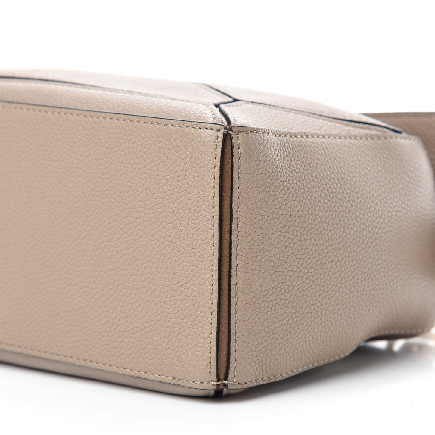 Calfskin Small Puzzle Bag Sand Mink