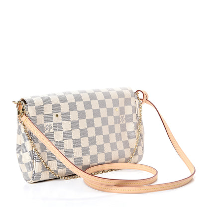 Louis Vuitton Damier Azur Favorite MM 2 of 11