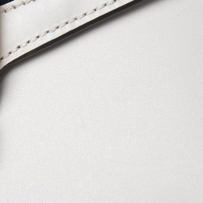 Gucci Calfskin Mini Sylvie Chain Shoulder Bag White 10 of 12