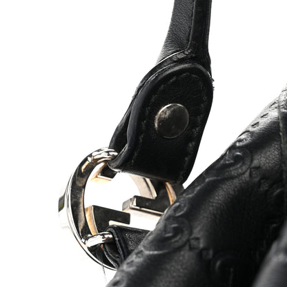 Gucci Guccissima Medium GG Twins Shoulder Bag Black 12 of 12