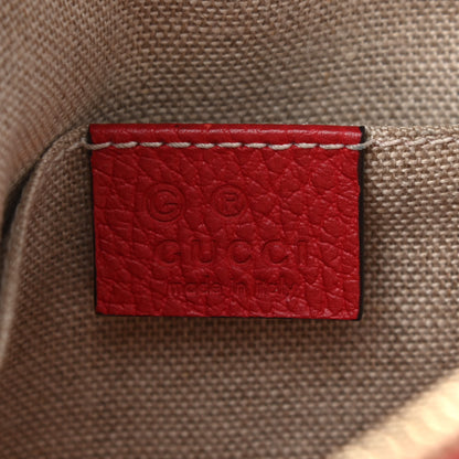 Gucci Monogram Mini Bree Messenger Bag Red 6 of 14