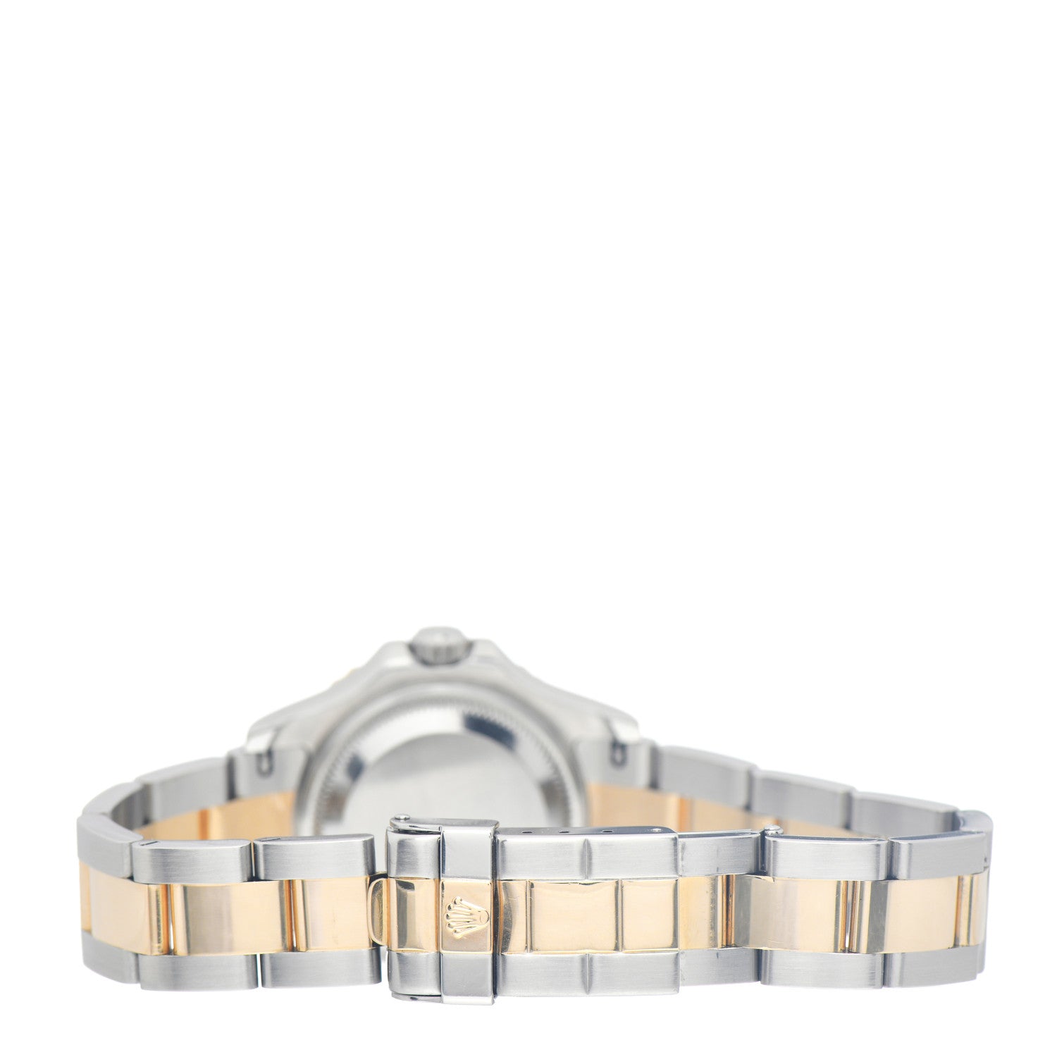 Rolex Stainless Steel 18K Yellow Gold 29mm Oyster Perpetual Date Yacht-Master Watch Champagne 169623 3 of 5