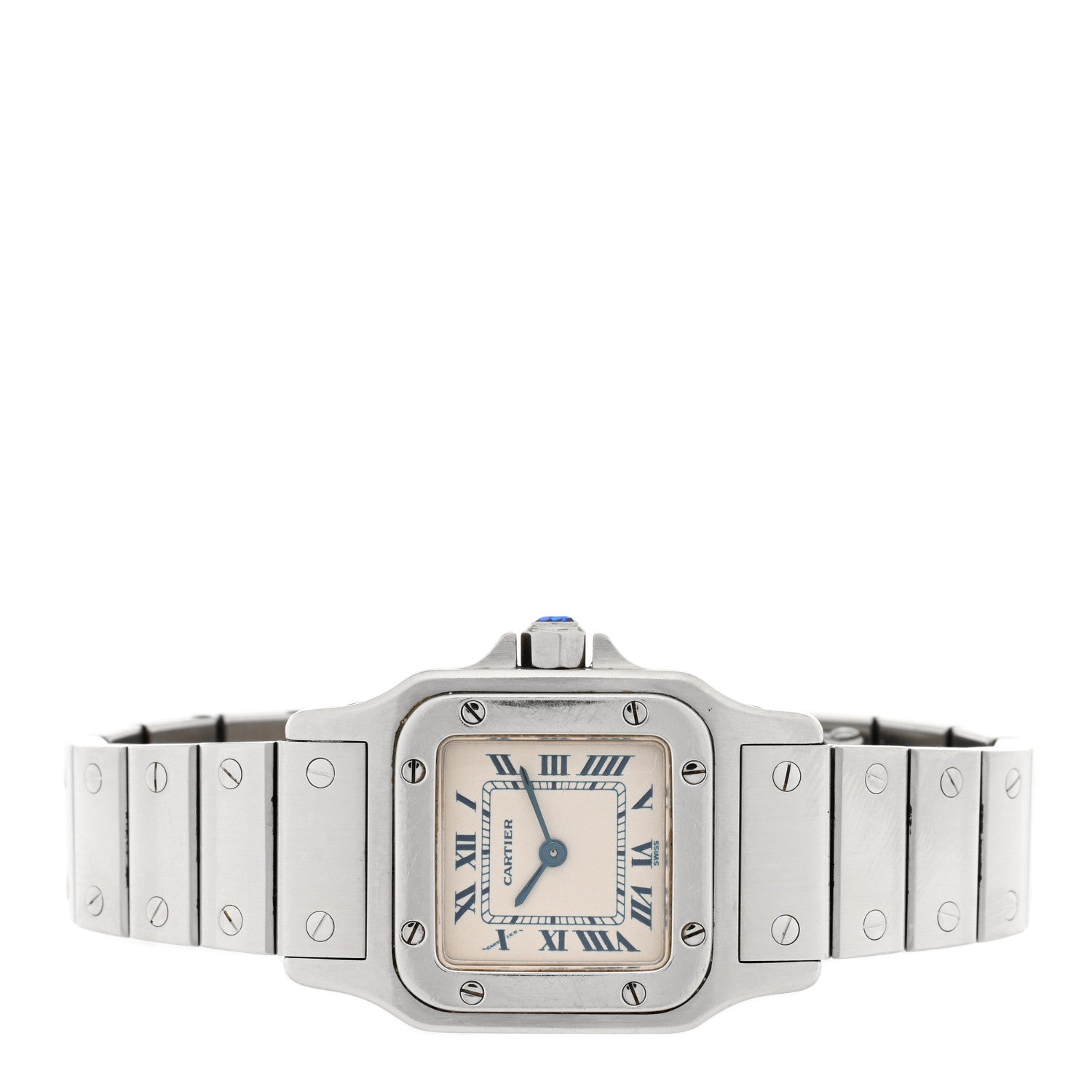 Cartier Stainless Steel 24mm Santos de Cartier Galbee Quartz Watch 2 of 4