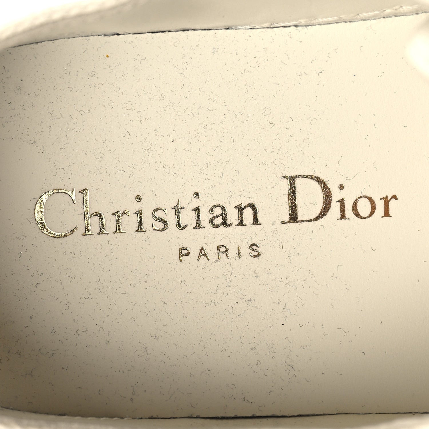 Christian Dior Canvas Embroidered Jardin D'Hiver Womens Walk'N'Dior Low Top Sneakers 39 White Gold 8 of 8