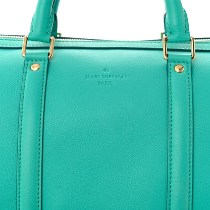 Louis Vuitton Calfskin Sofia Coppola SC Bag PM Turquoise 7 of 9