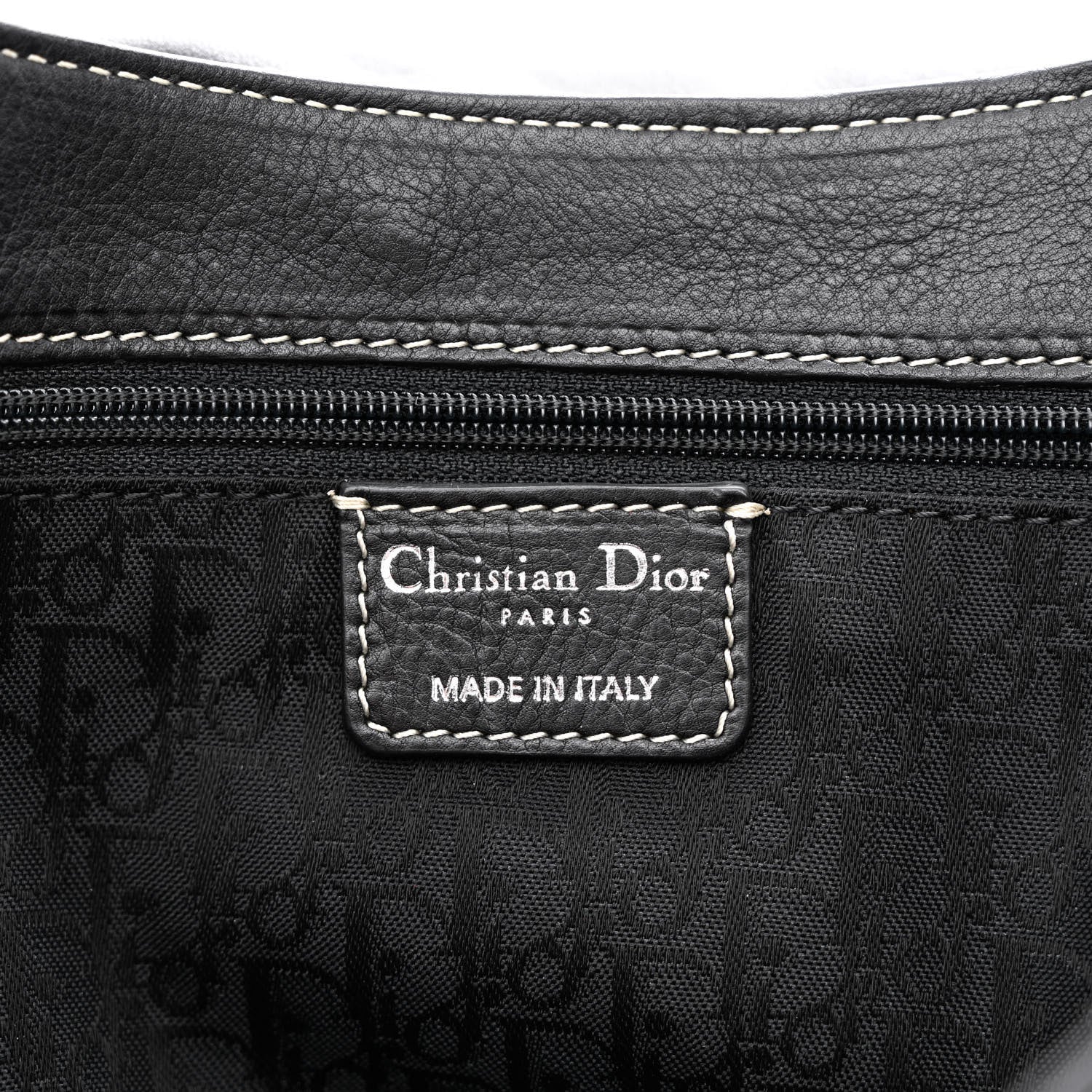 Christian Dior Calfskin Saint Germain Bag Black 5 of 11
