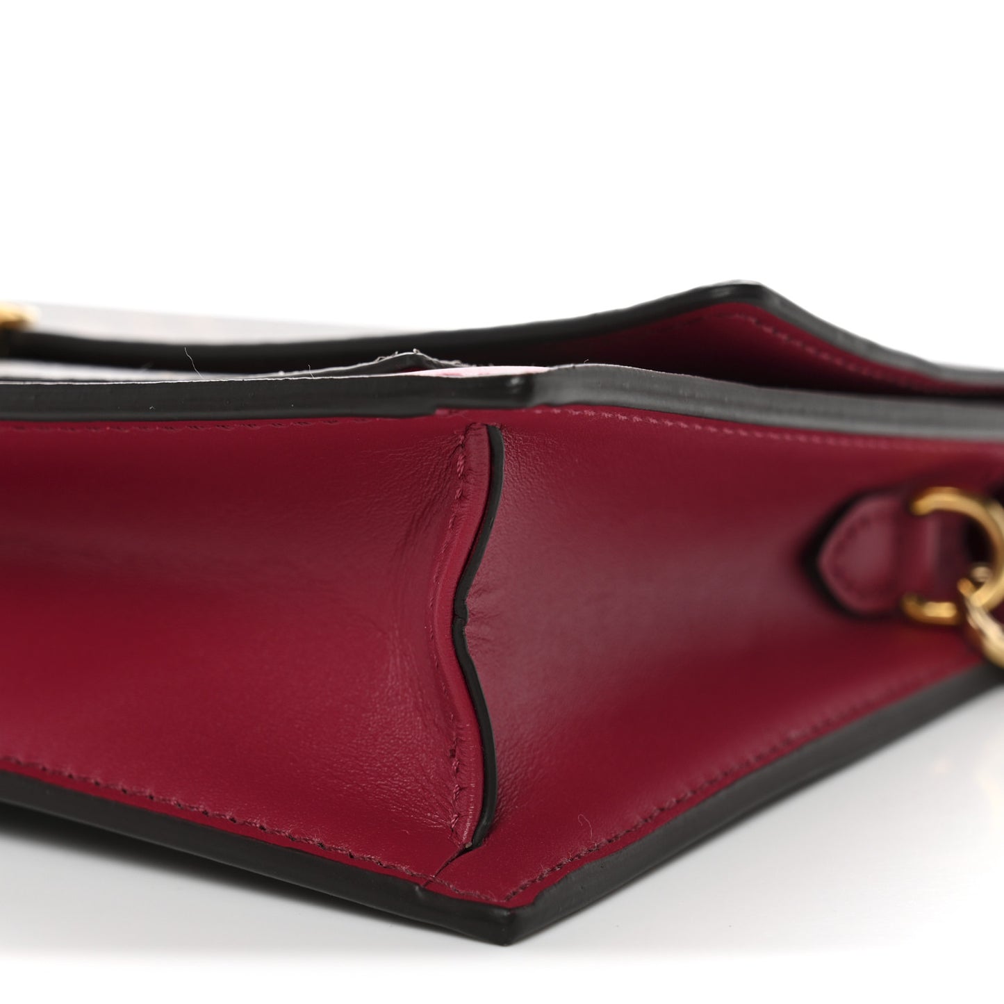 Monogram Flore Chain Wallet Fuchsia