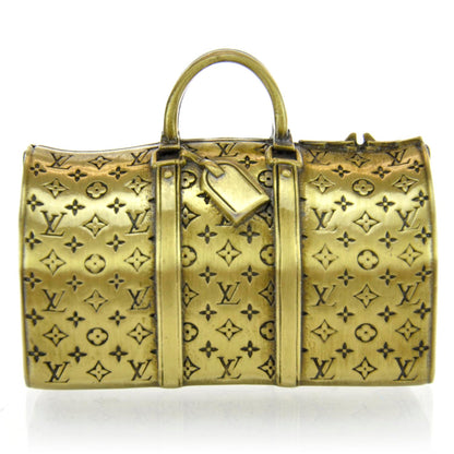 Louis Vuitton Antique Brass Keepall Paperweight 1 of 4
