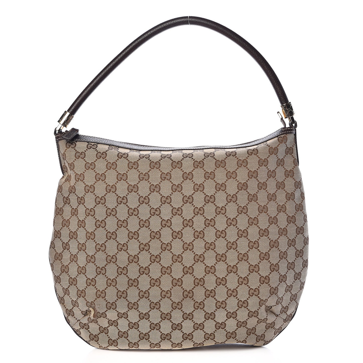 Monogram Hobo Dark Brown