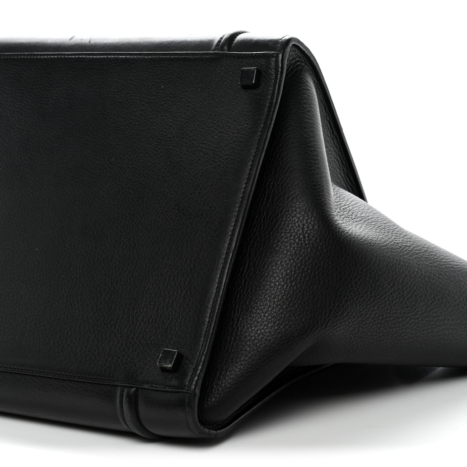 Celine Supple Calfskin Medium Phantom Luggage Black 10 of 15