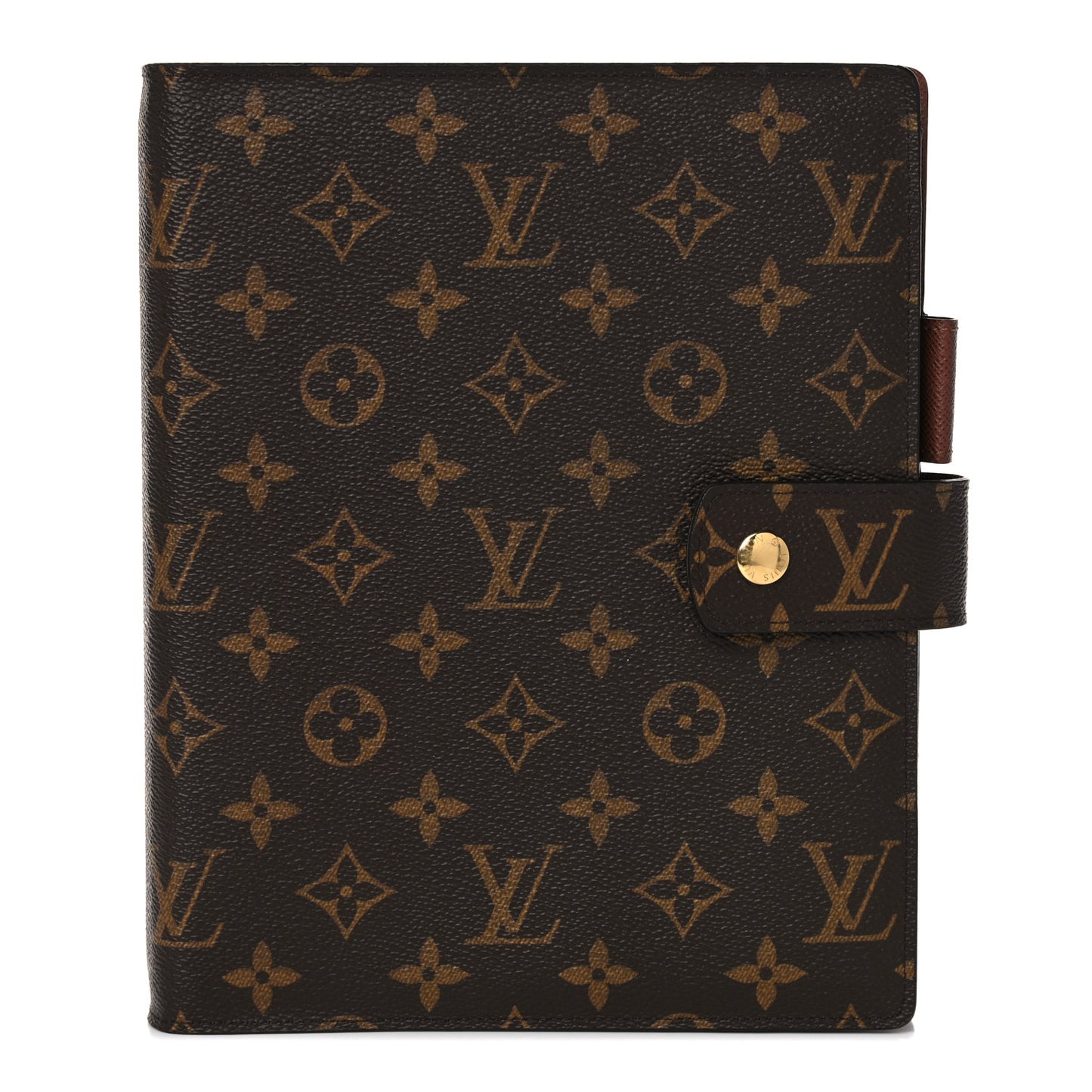 Monogram Large Ring Agenda Cover