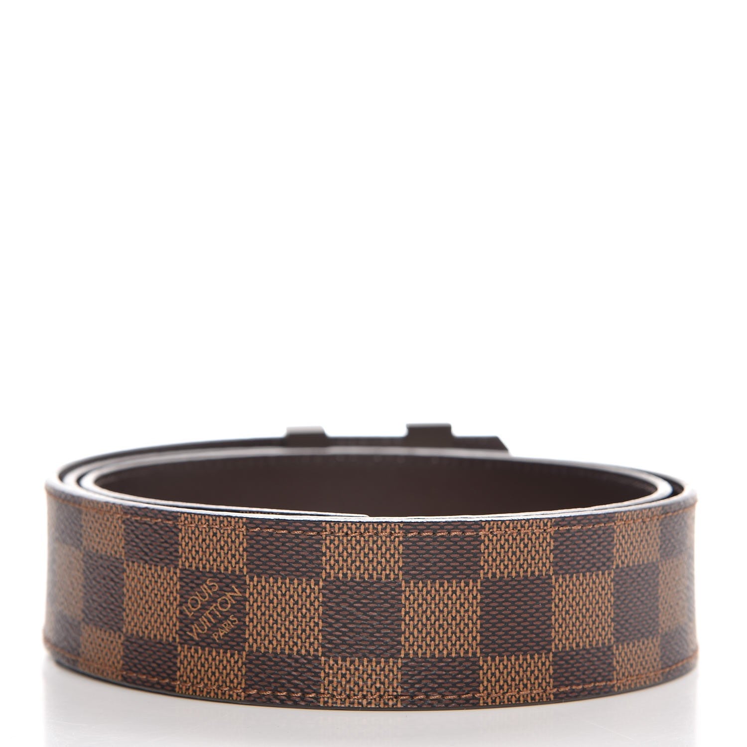 Louis Vuitton Damier Ebene 40mm LV Initiales Belt 100 40 3 of 8