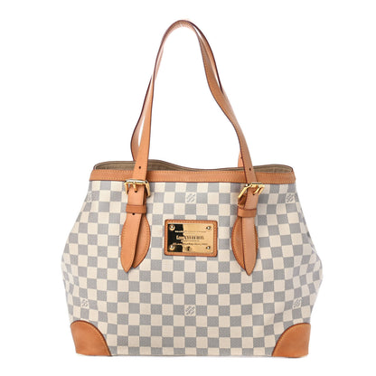 Louis Vuitton Damier Azur Hampstead MM 1 of 4