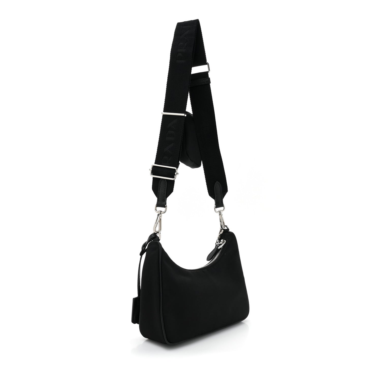 Nylon Re-Edition 2005 Shoulder Bag Black