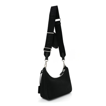 Prada Nylon Re-Edition 2005 Shoulder Bag Black 3 of 10