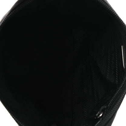 Prada Re-Nylon Vela Saffiano Wristlet Black 5 of 12