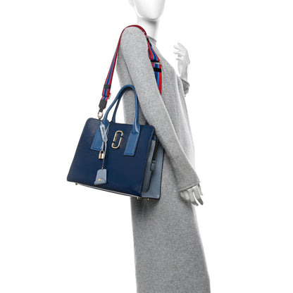 Marc Jacobs Saffiano Big Shot Tote  Navy 2 of 12