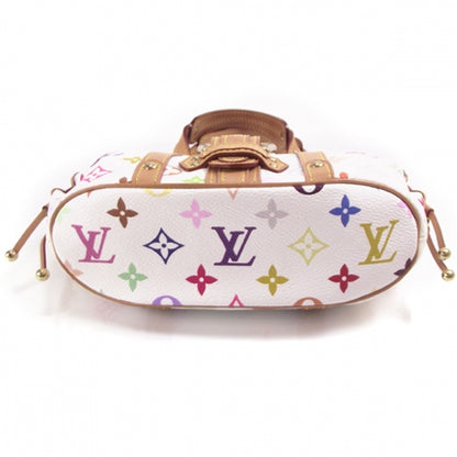 Louis Vuitton Monogram Multicolor Theda PM White 4 of 8