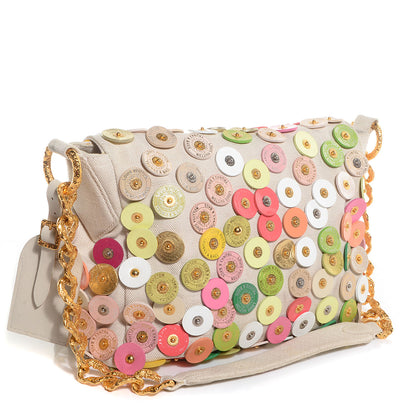 Louis Vuitton Polka Dot Fleurs Viviane Bag 3 of 9