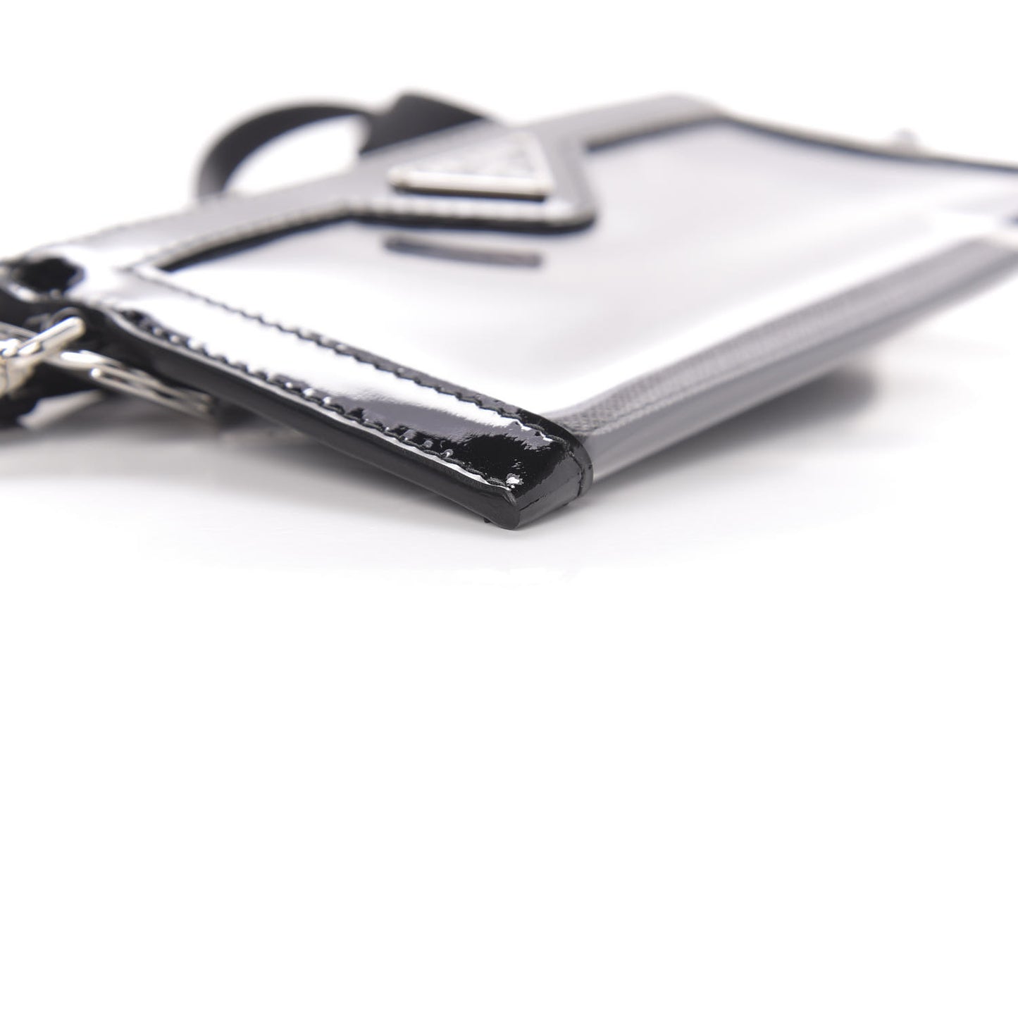 Vernice Plexiglass Card Holder Black